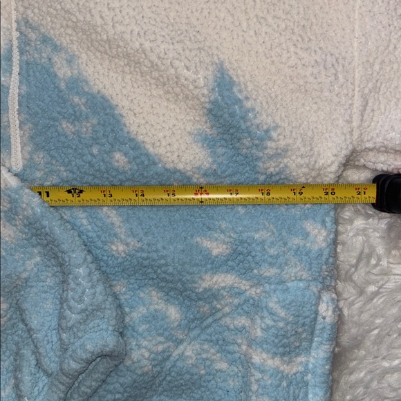 Gilly Hicks Mountain Scene Sherpa Quarter-Zip Sweatshirt, Size S - Picture 6 of 16